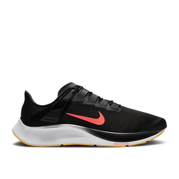 ʥ Nike  Air Zoom Pegasus 37 Flyease 'Black Bright Mango' Men Black/...