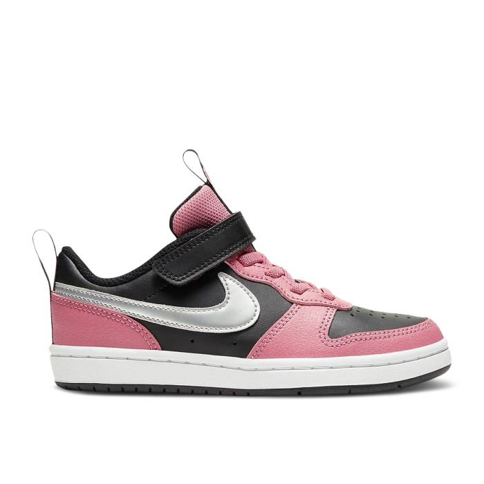 ナイキ Nike 【 Court Borough Low 2 Se Ps 'Black Desert Berry' Youth Desert Berry/Pin...