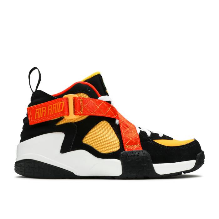 ナイキ Nike 【 Air Raid 'Roswell Raygun' Men Black/White/Team Orange/University Gold 】 靴 メンズ靴 スニーカー メンズ 黒色 ブラック 白色 ホワイト Team チーム orange 橙・オレンジ ゴールド