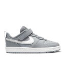 ナイキ Nike 【 Court Borough Low 2 Ps 'Wolf Grey' Youth Wolf Grey/White 】 コート キッズ ベビ...