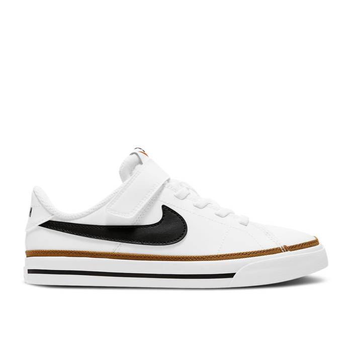 ʥ Nike  Court Legacy Ps 'White Desert Ochre' Youth White/Desert Ochre/Gum Lig...
