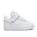ナイキ Nike 【 Court Borough Low 2 Td 'Triple White' Infant White/White/White 】 コート ...