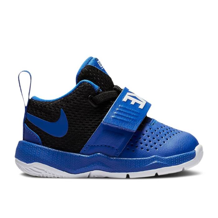 ナイキ Nike 【 Team Hustle D8 Td 'Game Royal' Infant Game Royal/Black/White/Game Royal 】 Team チーム キッズ ベビー マタニティ ベビーファッション 靴 スニーカー ベビー Game ゲーム 黒色 ブラック 白色 ホワイ