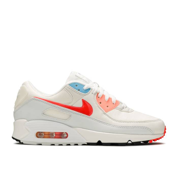 楽天スニケスナイキ Nike 【 Air Max 90 'The Future Is In The Air' Men Sail/Infrared/White/Photon Dust 】 マックス 靴 メンズ靴 スニーカー メンズ 白色 ホワイト
