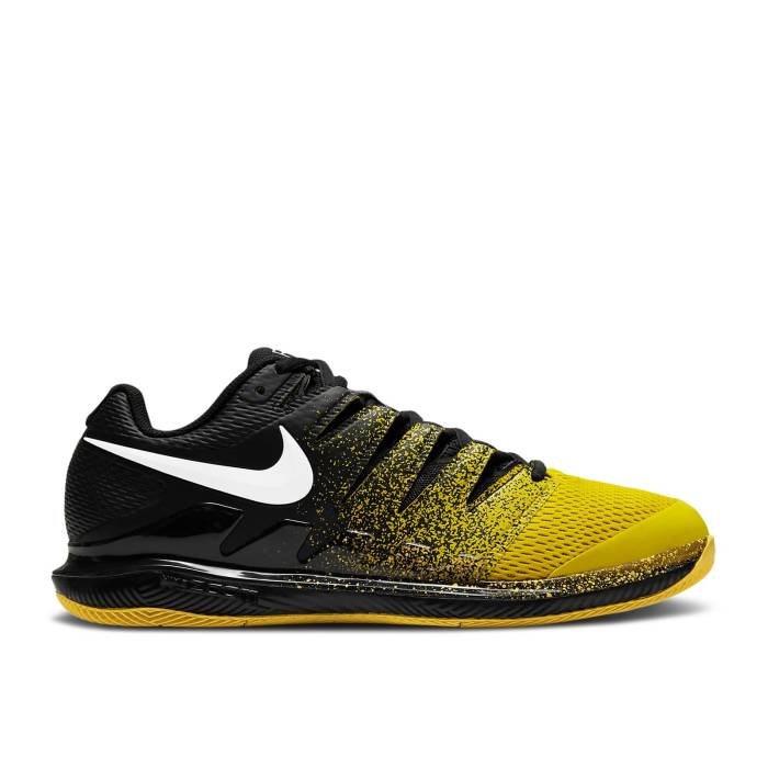 ナイキ Nike 【 Air Zoom Vapor X 'Black Speed Yellow Spray' Men Black/Speed Yellow/White 】 ズーム Speed スピード yellow 黄色・イエロー 靴 メンズ靴 スニーカー メンズ 黒色 ブラック Speed スピード yellow 黄色・イ