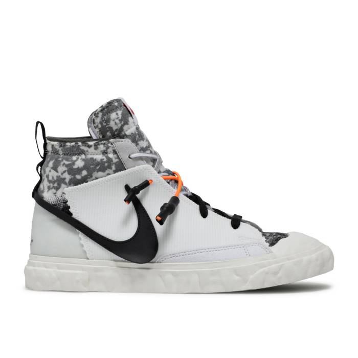 ナイキ Nike  ブレイザー ミッド メンズ 白色 ホワイト 灰色 グレー orange 橙・オレンジ