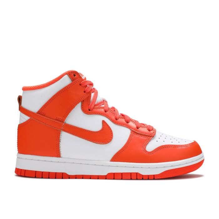 ナイキ Nike 【 Wmns Dunk High 'Syracuse' 2021 Women White/Orange Blaze/White 】 ダンク ハイ レディース 白色 ホワイト orange 橙・オレンジ