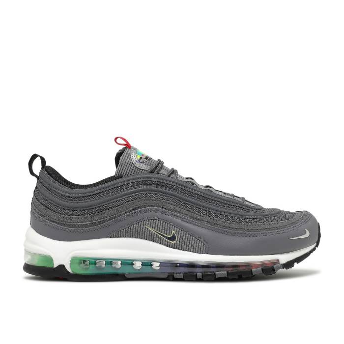 Rakuten - ナイキ Nike 【 Air Max 97 'Evolution Of Icon' Men Light Graphite/Black/Persian Violet/Obsidian 】 マックス メンズ 黒色 ブラック 紫・バイオレット