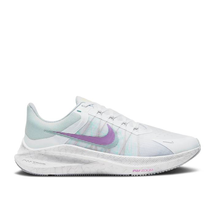 ナイキ Nike 【 Wmns Zoom Winflo 8 'Football Grey Violet Shock' Women White/Football Grey/Violet Shock/Infinite Lilac 】 ズーム 灰色 グレー 紫・バイオレット レディース 白色 ホワイト フットボール 灰色 グレー 紫・