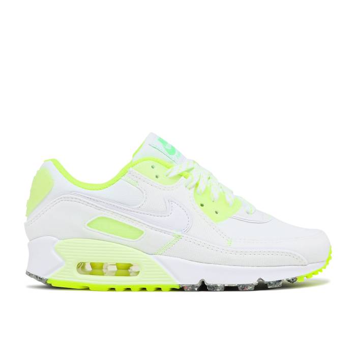 �ʥ��� Nike �� Wmns Air Max 90 'Exeter Edition' Women White/Barely Volt/Volt/White ��...