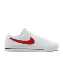 ナイキ Nike 【 Court Legacy 'White University Red' Men White/Black/University Red 】 ...