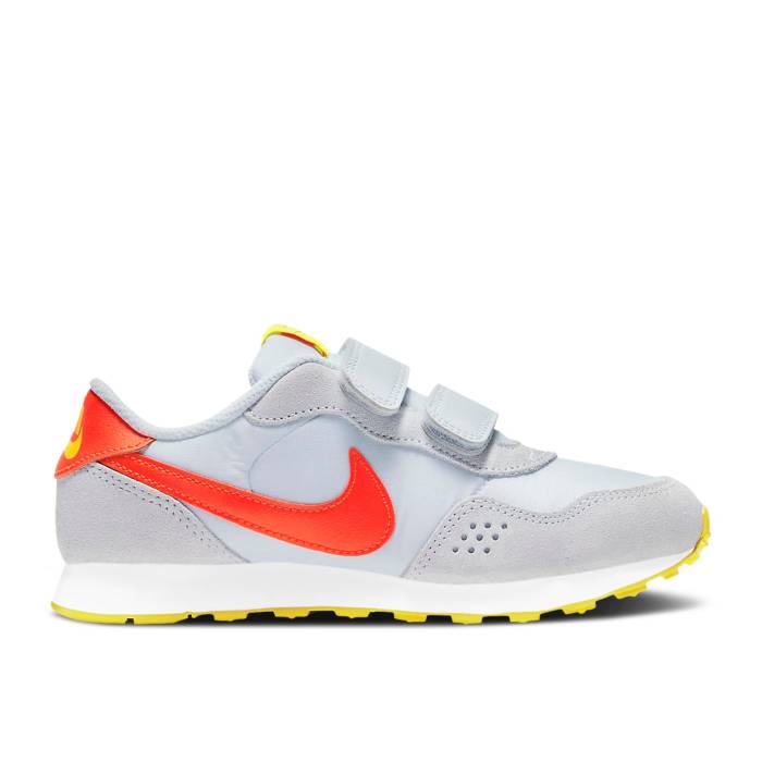 ʥ Nike  Md Valiant Ps 'Football Grey Bright Crimson' Youth Football...