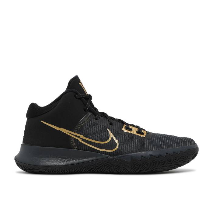 ナイキ Nike 【 Kyrie Flytrap 4 'Black Metallic Gold' Men Black/Anthracite/Metallic Gold 】 Kyrie カイリー フライトラップ メンズ 黒色 ブラック ゴールド