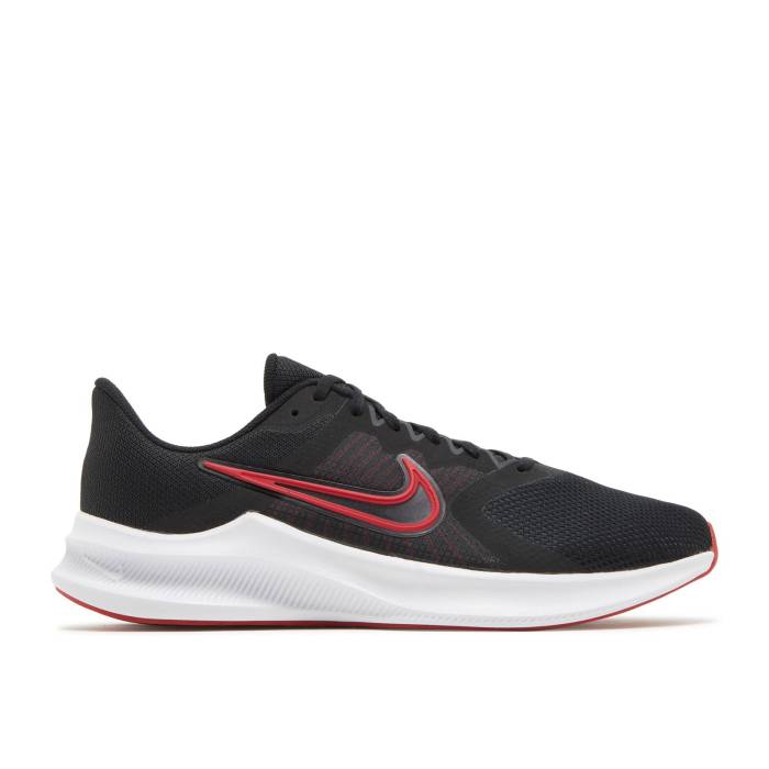 ナイキ Nike 【 Downshifter 11 4E Wide 'Black University Red' Men Black/White/Dark Smoke Grey/University Red 】 メンズ 黒色 ブラック 白色 ホワイト 灰色 グレー Red 赤・レッド