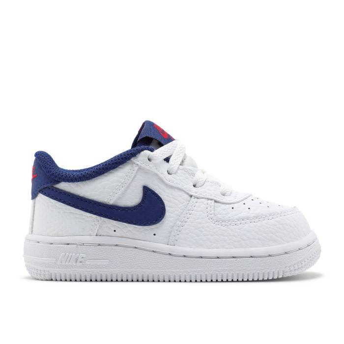 ナイキ Nike 【 Force 1 Td 'White Deep Royal Blue' Infant White/University Red/Deep Royal Blue 】 ディープ ベビー 白色 ホワイト Red 赤・レッド ディープ 青色 ブルー