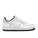 ナイキ Nike 【 Force 1 Ps 'Contrast Stitch - White Black' Youth 】 白色 ホワイト キッズ ベビー マタニティ キッズファッション 靴 スニーカー ジュニア キッズ(4)