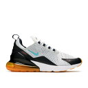ナイキ Nike 【 Air Max 270 'Oracle Aqua' Men Pure Platinum/Black/Team Red/Oracle Aqua 】 マックス 靴 メンズ靴 スニーカー メンズ ピュア Platinum プラチナム 黒色 ブラック Team チーム Red 赤・レッド アクア