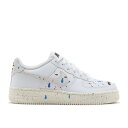 ナイキ Nike 【 Air Force 1 Lv8 3 Gs 'Paint Splatter - White' Youth 】 キッズ ベビー マタニティ キッズファッション 靴 スニーカー ジュニア キッズ(4)