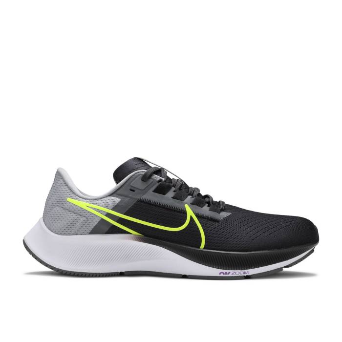 ナイキ Nike 【 Air Zoom Pegasus 38 'Dark Smoke Grey Volt' Men Dark Smoke Grey/Smoke Grey/Light Smoke Grey/Volt 】 ズーム ペガサス 灰色 グレー 靴 メンズ靴 スニーカー メンズ 灰色 グレー