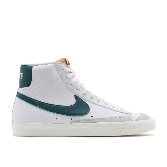 ナイキ Nike 【 Blazer Mid 039 77 Vintage 039 White Dark Teal Green 039 Men White/Sail/White/Dark Teal Green 】 ブレイザー ミッド vintage ビンテージ ヴィンテージ メンズ 白色 ホワイト green 緑 グリーン