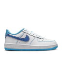 ナイキ Nike 【 Force 1 S50 Ps 'White University Blue' Youth White/University Blue/Sa...