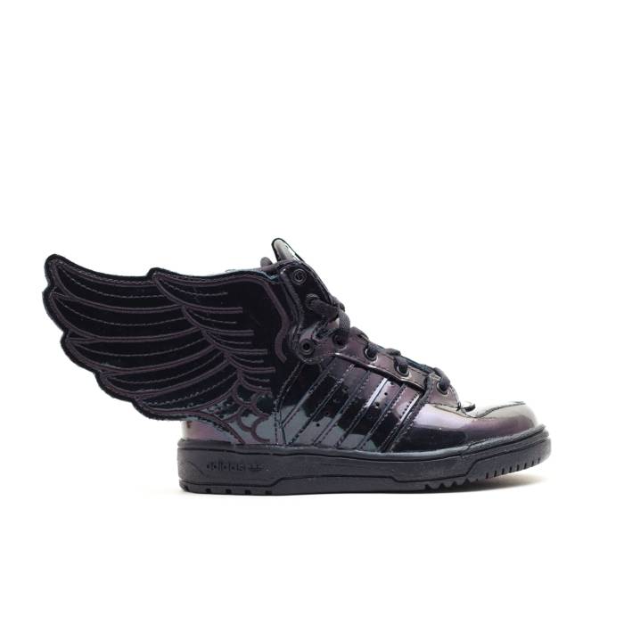 Amazon.com | adidas JS Wings 4.0 Shoes Kids', Black, Size 9K