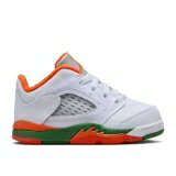 ʥ硼 Air Jordan  Jordan 5 Retro Low Td 'Hurricanes' Infant Foo...