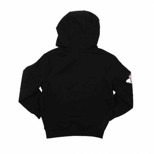 グラフィック フリース フーディー パーカー 黒色 ブラック ジュニア キッズ 【 JORDAN CRAIG PRINTED GRAPHIC FLEECE 816 BLACK 】