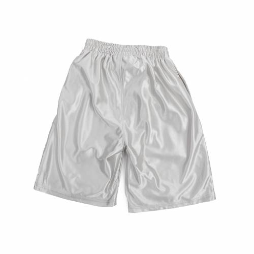 ソリッド ショーツ ハーフパンツ 銀色 シルバー ジュニア キッズ 【 SILVER ARCADE STYLES SOLID DAZZLE SHORTS 820 】