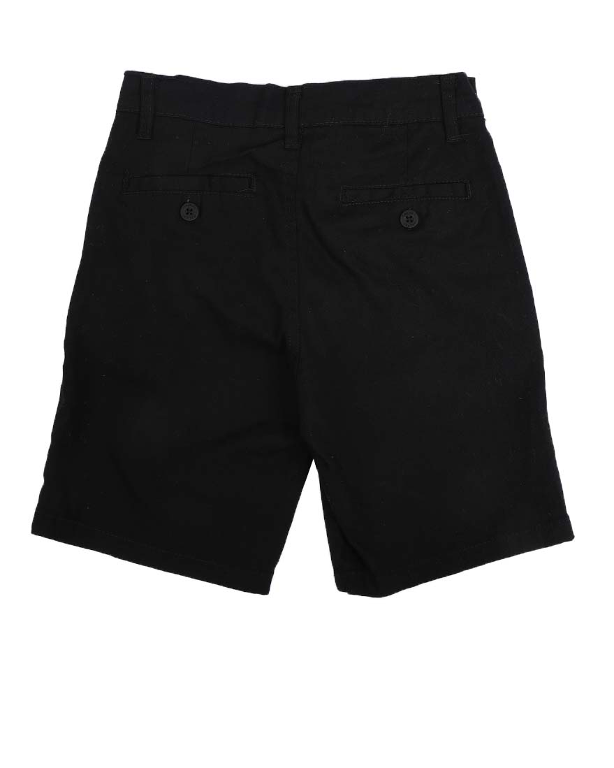 チノ ショーツ ハーフパンツ 黒色 ブラック ジュニア キッズ 【 ARCADE STYLES CHINO STRETCH TWILL SHORTS 820 BLACK 】