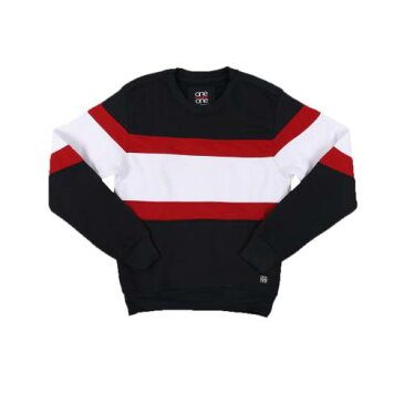 【★スーパーSALE★9/11深夜2時迄】フリース クルー スウェットシャツ トレーナー 紺色 ネイビー ジュニア キッズ 【 ARCADE STYLES COLOR BLOCK FLEECE CREW NECK SWEATSHIRT 818 NAVY 】