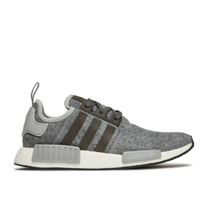 アディダス Adidas 【 Nmd_R1 'Charcoal Wool' Men Charcoal/Grey 】 靴 メンズ靴 スニーカー メンズ チャコール 灰色 グレー