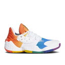 アディダス Adidas 【 Harden Vol. 4 'Pride' Men Footwear White/Gold Metallic/Solar Red 】 ハーデン 靴 メンズ靴 スニーカー メンズ 白色 ホワイト ゴールド Red 赤・レッド(4)