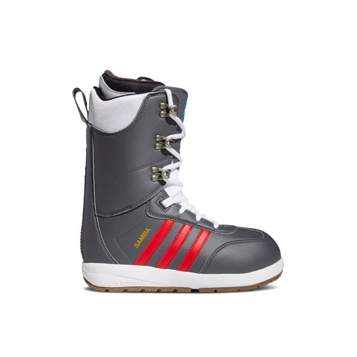 ǥ Adidas  Samba Adv Boot 'Grey Scarlet' Men Grey Five/Scarlet/Gold Metallic   ֡  󥺷 ˡ   졼 