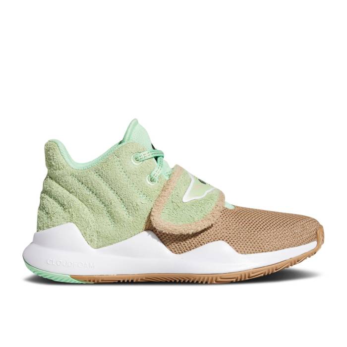 楽天スニケスアディダス Adidas 【 Star Wars X Deep Threat J 'The Child' Youth Glory Mint/Cardboard/Glow Pink 】 ディープ キッズ ベビー マタニティ キッズファッション 靴 スニーカー ジュニア キッズ pink ピンク