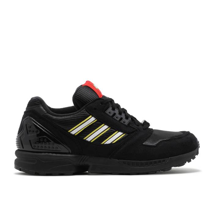 アディダス Adidas 【 Lego X Zx 8000 'Color Pack - Black' Men Black/White/Black 】 靴 メンズ靴 スニーカー メンズ 黒色 ブラック 白色 ホワイト(4)