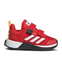 アディダス Adidas 【 Lego X Sport Infant 'Red Black' Infant Red/Cloud White/Eqt Yellow 】 キッズ ベビー マタニティ ベビーファッション 靴 スニーカー ベビー Red 赤・レッド 白色 ホワイト yellow 黄色・イエ