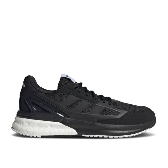 アディダス Adidas 【 Nebzed Super Boost 'Black White' Men Core Black/Core Black/Cloud White 】 ブースト 靴 メンズ靴 スニーカー メンズ コア 黒色 ブラック 白色 ホワイト