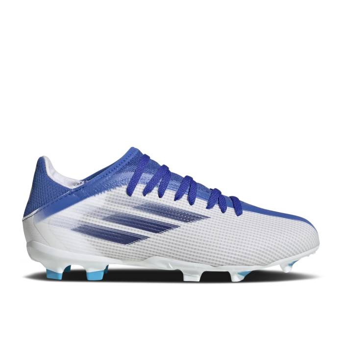 楽天スニケスアディダス Adidas 【 X Speedflow.3 Fg J 'White Legacy Indigo' Youth Cloud White/Legacy Indigo/Hi-Res Blue 】 legacy レガシー キッズ ベビー マタニティ キッズファッション 靴 スニーカー ジュニア キッズ 白色 ホ