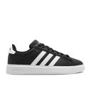 アディダス Adidas 【 Grand Court 2.0 'Black White' Men Core Black/Cloud White/Core Bla...