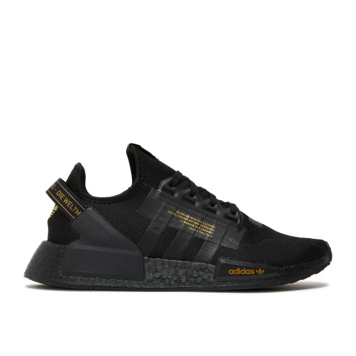 アディダス Adidas 【 Nmd_R1 V2 'Black Gold Metallic' Men Core Black/Core Black/Gold Metallic 】 ゴールド 靴 メンズ靴 スニーカー メンズ コア 黒色 ブラック ゴールド