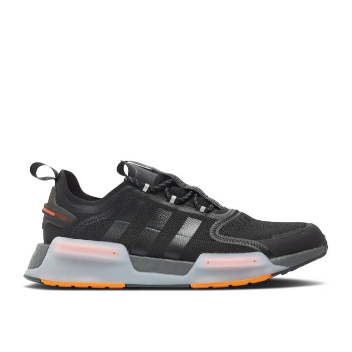 アディダス Adidas 【 Nmd_V3 'Black Flash Orange' Men Black/Flash Orange 】 靴 メンズ靴 スニーカー メンズ 黒色 ブラック orange 橙・オレンジ