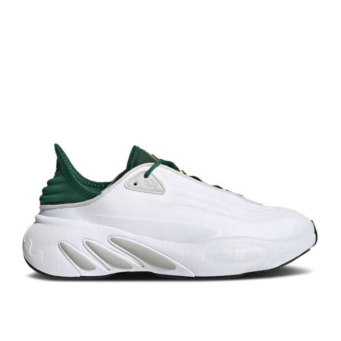 アディダス Adidas 【 Adifom Sltn 'White Dark Green' Men Cloud White/Solar Yellow/Dark Green 】 靴 メンズ靴 スニーカー メンズ 白色 ホワイト yellow 黄色・イエロー green 緑・グリーン