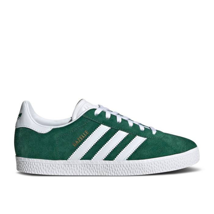 ǥ Adidas  Gazelle J 'Dark Green' Youth Dark Green/Cloud White/Clo...