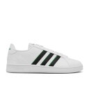 アディダス Adidas 【 Grand Court Base 'White Carbon Green' Men Cloud White/Carbon/Gree...
