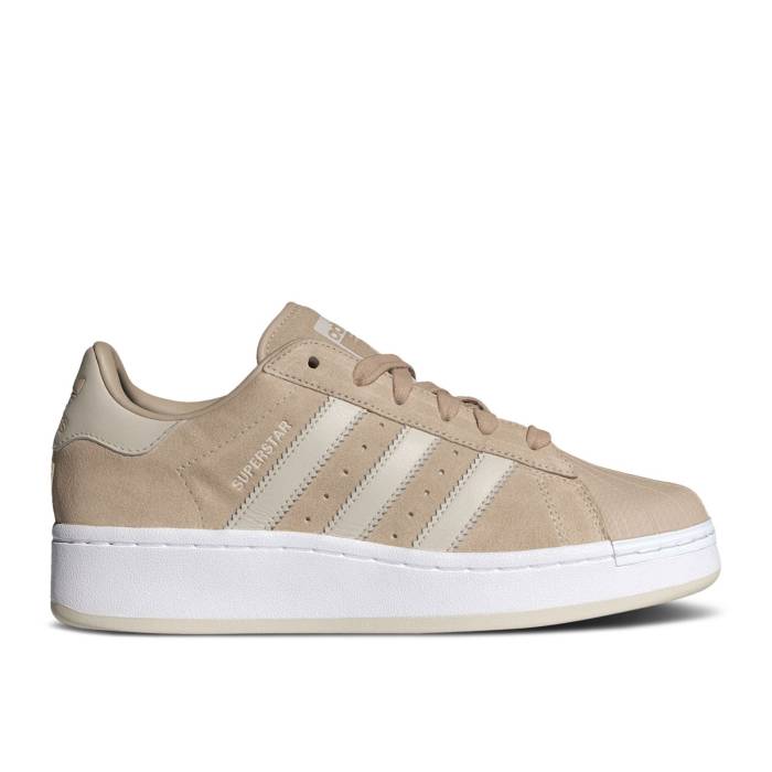ǥ Adidas  Wmns Superstar Xlg 'Wonder Beige White' Women Wonder Be...