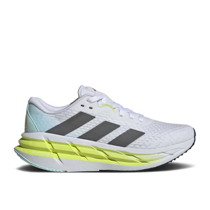 ǥ Adidas  Wmns Adistar 3 'White Black Pulse Lime' Women Cloud Whi...