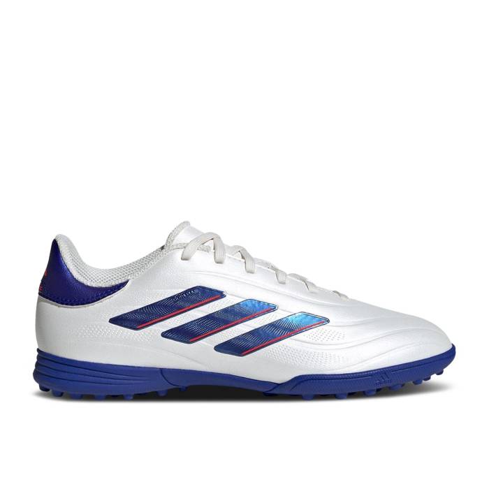楽天スニケスアディダス Adidas 【 Copa Pure 2 League Tf K 'Advancement Pack' Youth Cloud White/Lucid Blue/Solar Red 】 ピュア キッズ ベビー マタニティ キッズファッション 靴 スニーカー ジュニア キッズ 白色 ホワイト 青