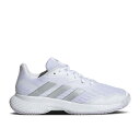 アディダス Adidas 【 Wmns Courtjam Control 'White Silver Metallic' Women Cloud White/Silver Metallic/Cloud White 】 Silver 銀色・シルバー 靴 レディース靴 スニーカー レディース 白色 ホワイト Silver 銀色・シルバー