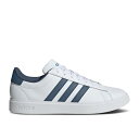 アディダス Adidas 【 Grand Court 'White Preloved Ink' Men Cloud White/Preloved Ink/Bri...
